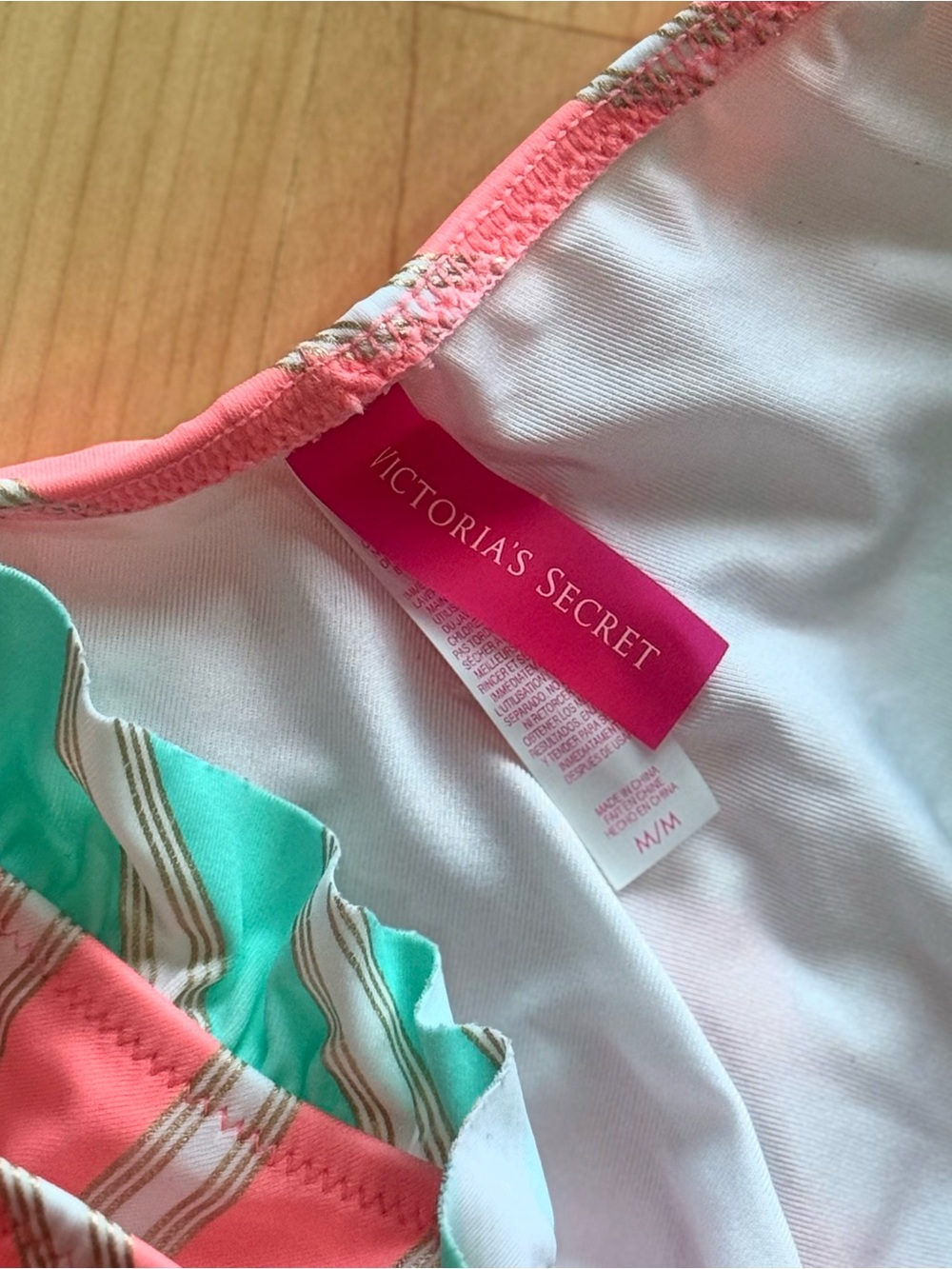 🩷 Victorias Secret 🩷 Bombshell (Add 2 Cup Sizes!) Push-Up Bikini - Medium 34C - Picture 9 of 11